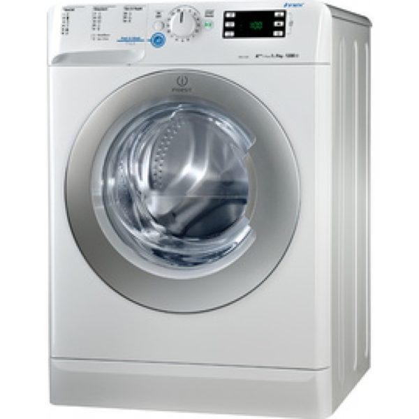 Indesit automatic washing machine, front load, 9 kg, 16 programs, white