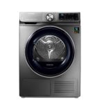 Samsung front vent dryer, capacity 9 kg, Inverter technology, diamond tub, silver color