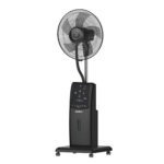 Koolen stand fan with humidifier black