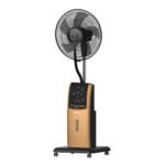 Koolen stand fan with golden humidifier