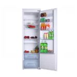 Eugene built-in refrigerator + freezer, two doors, 8 feet, 239 litres, white