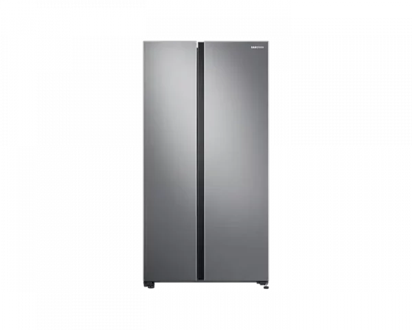Samsung refrigerator, 647 liters, double cooling, black