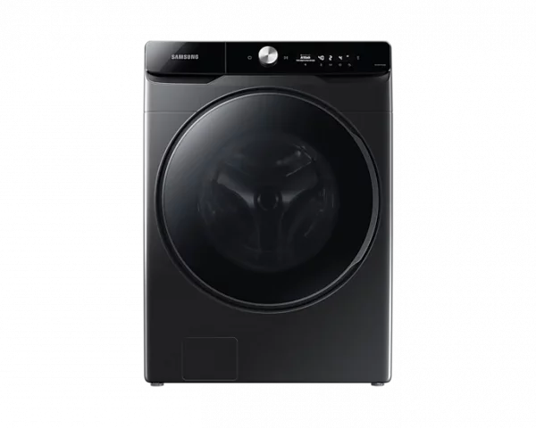 Samsung washer and dryer, washing 21 kg and drying 12 kg, black