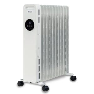 Eugene oil heater, 11 fins, electric - 2300 watts - white