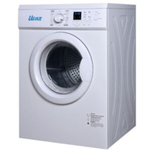 ugine clothes dryer with condensation, front loading, 8 kg, white