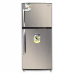 Basic, two-door refrigerator, inverter, 410 litres, 14.4 feet, steel