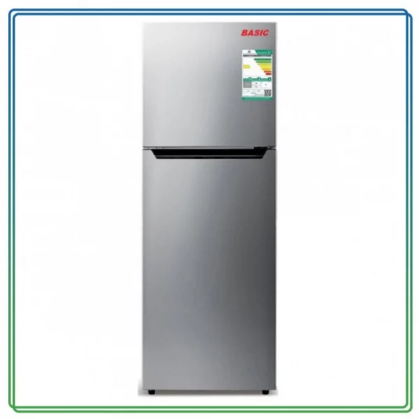 Basic refrigerator, 348 litres, 12.3 feet, stainless