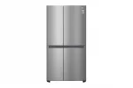 LG Refrigerator, 647 litres, 22.8 feet, platinum silver