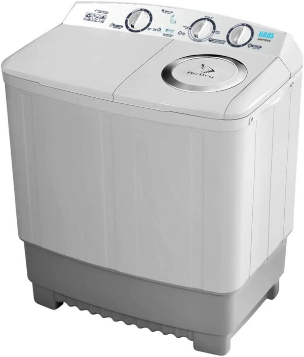 Falcon twin tub washing machine, 18 kg, white