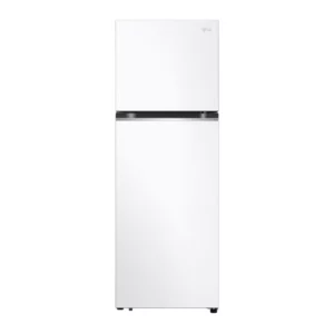 LG refrigerator, 2 doors, 11.8 feet, inverter and compressor, white