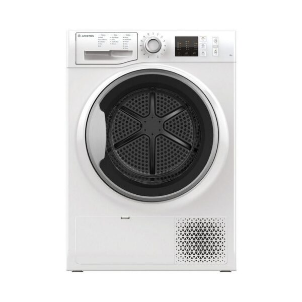 Ariston clothes dryer, 8 kg, 15 programmes, white