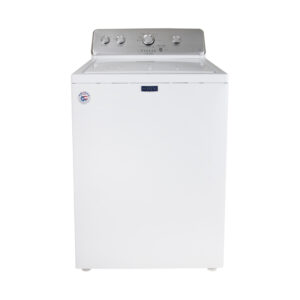 MAYTAG top-mounted automatic home washing machine M/4KMVWC420JW, white, capacity 12 kg - 9 programs - 700 cycles - porcelain drum - American