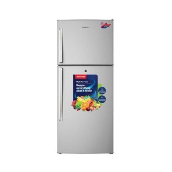 Admiral refrigerator with top freezer, 16.4 feet, Inox