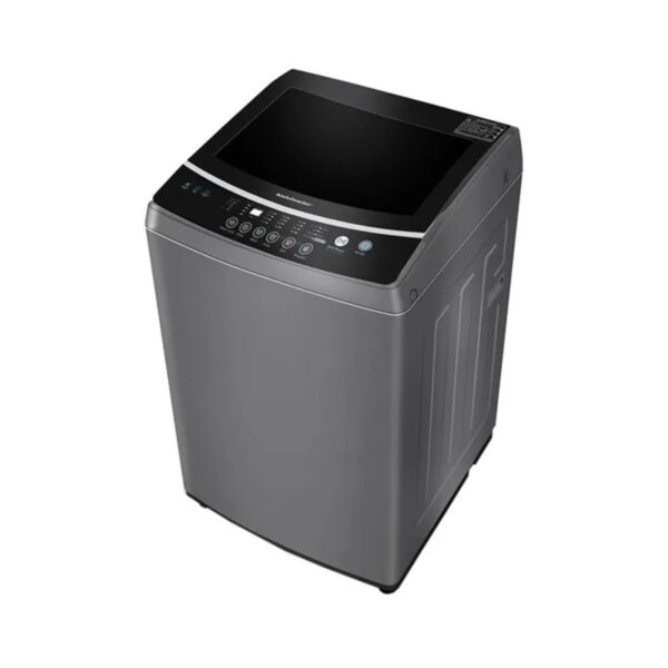 Kelvinator washing machine, 12 kg, top load, silver
