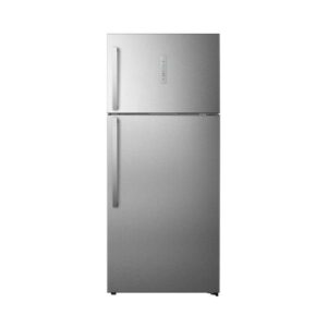Eugene refrigerator with top freezer, 19.9 feet, 564 litres, steam cooling, steel