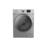 White Westinghouse washer and dryer, capacity 12 kg, silver
