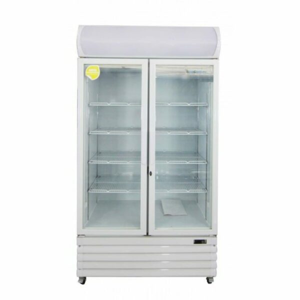 Pan Cool double glass door refrigerator 1274 litres
