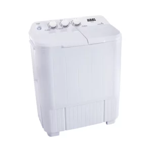 Haas twin tub washing machine, 5 kg, white