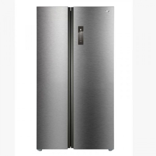 TCL Refrigerator, 21.5 feet, two doors, silver