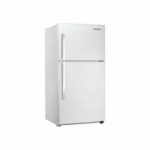 General Supreme refrigerator, 21 feet, two doors, white
