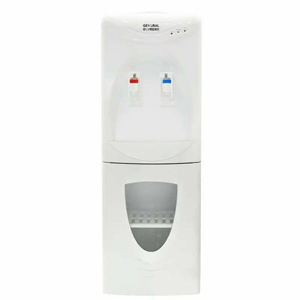 General Supreme hot and cold tabletop water dispenser, white