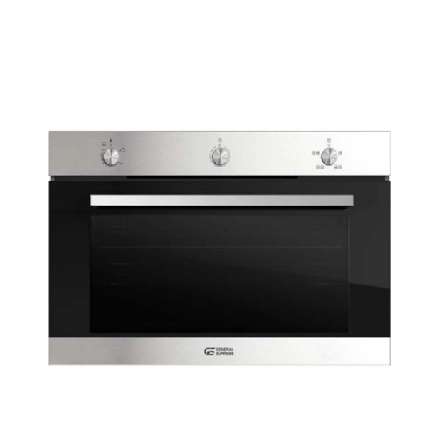 General Supreme Built-In Electric Oven, 60 cm, Silver/Italian