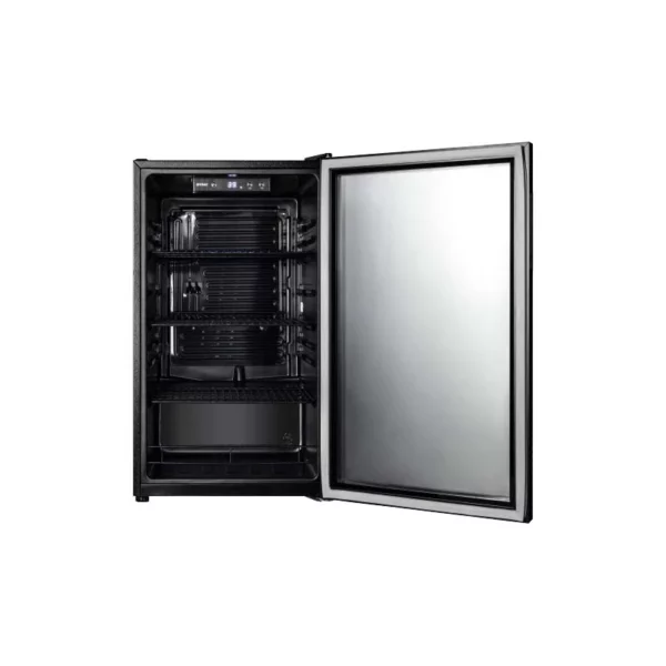 General Supreme Display Refrigerator, 126 Liters, One Glass Door, Black