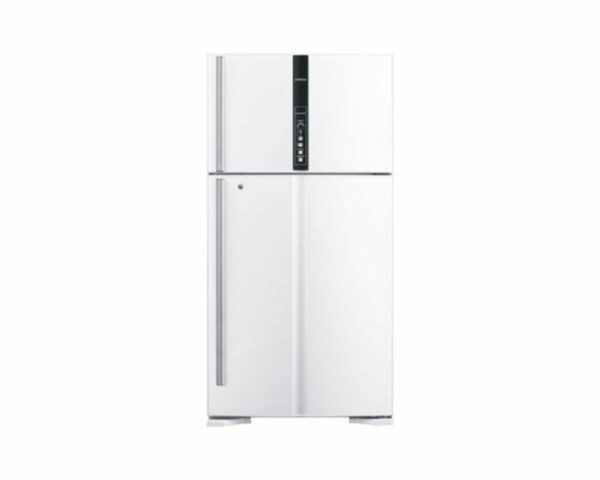 Hitachi two-door refrigerator, 21 feet, inverter, white
