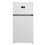 Beko refrigerator 22.3 feet - 620 liters - white