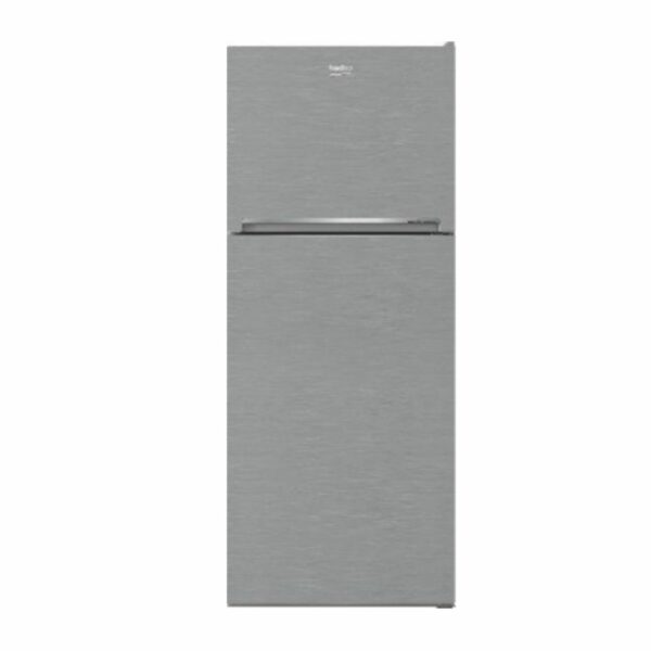 Beko refrigerator, 13.3 feet - 370 liters - silver
