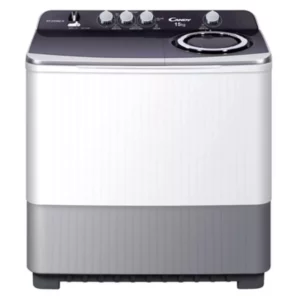 Candy washer and dryer, 14.15 kg, gray and white