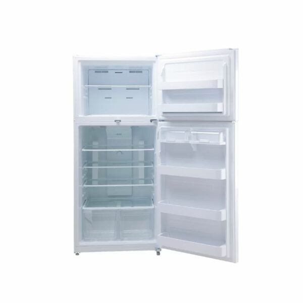 Kelvinator refrigerator, two doors, 21 feet, white