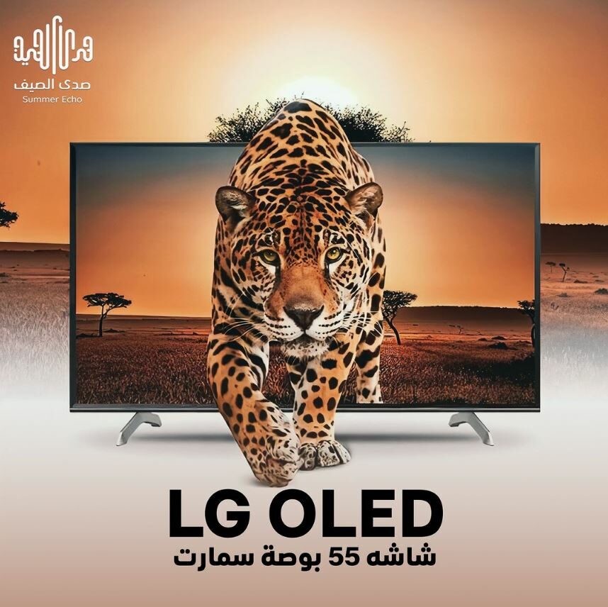 LG OLED شاشه 55 بوصة سمارت بالتقسيط المريح