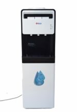 Techno Best water dispenser, black and white, cold, hot and regular