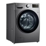 LG washing machine, 13 kg, 1000 rpm, stone silver