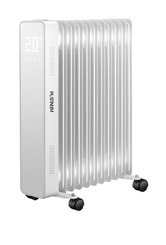 Platinum Oil Heater - 11 Fins - White