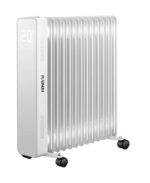 Platinum oil heater - 13 fins - white color