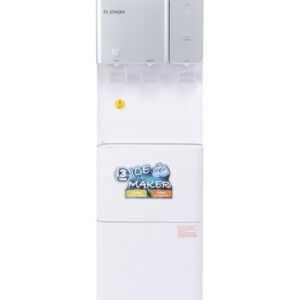 Platinum water cooler with ice cube maker - white color