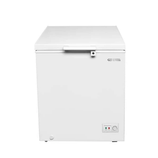 General Supreme chest freezer, 100 liters, 3.5 feet, white