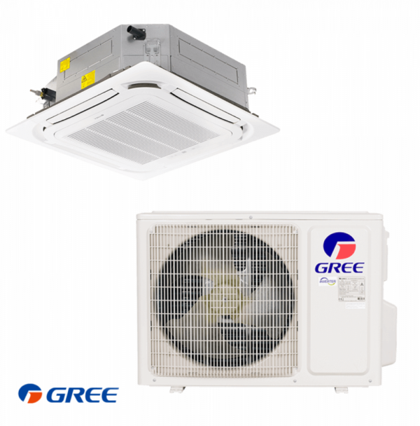 Gree cassette air conditioner, 36,000 BTU inverter - hot/cold