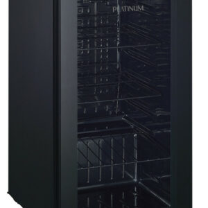 Platinum mini refrigerator - volume 92 liters - black