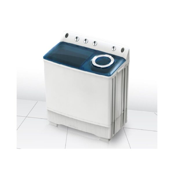 Eugene washing machine with two tubs 12 kg - white