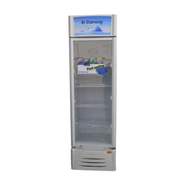 Starway display refrigerator, 10.9 feet, white