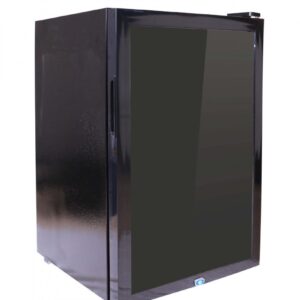 Starway refrigerator, black glass, 3 feet, capacity of 90 liters