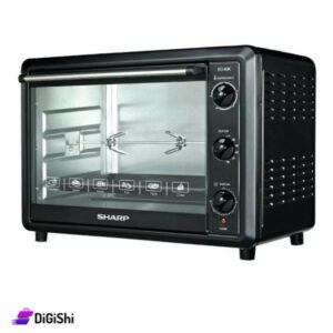 Sharp oven, 100 liters - 2800 watts - black