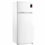 Arrow refrigerator, two doors, 8.8 feet - 390 liters - white