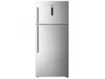 Xper refrigerator, two doors, 17.9 feet, inverter - steel