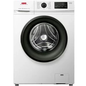 Haam washing machine 7 kg - front loader automatic - white