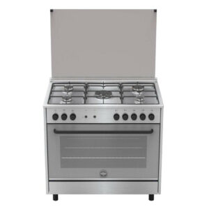 Gas oven from La Germania, size 60 * 90, light iron grille