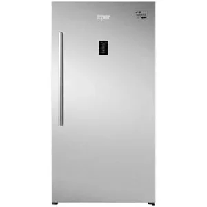Xper refrigerator, one door, 16.9 feet, inverter cooling - steel